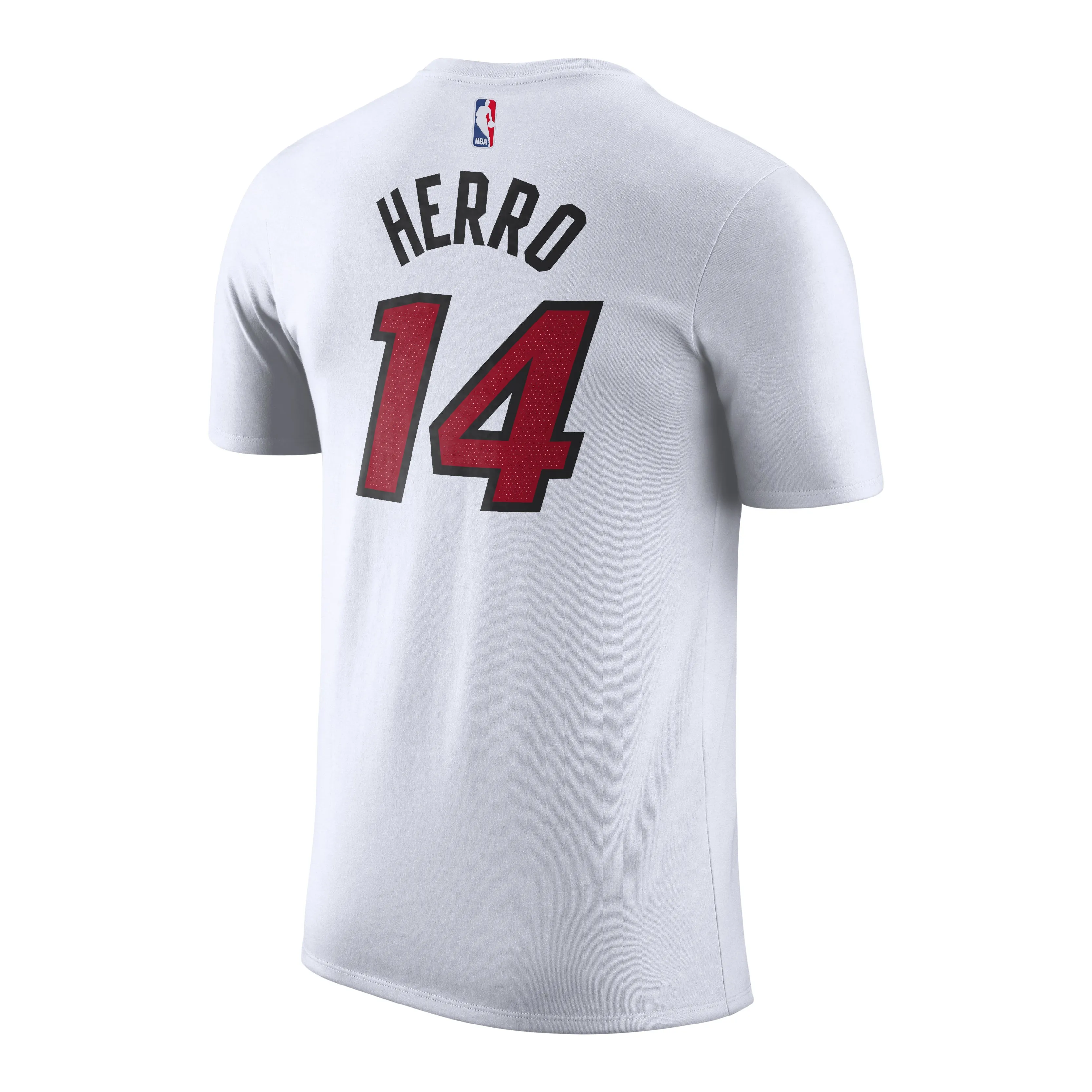 Tyler Herro Association White Name & Number Tee sold by Miami Heat Store product image thumbnail 2
