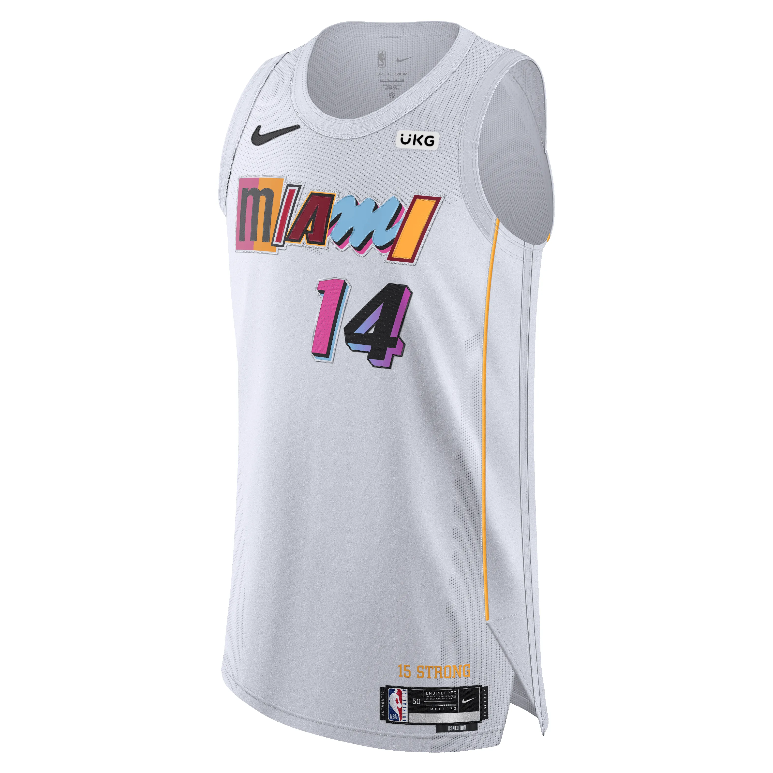 Tyler Herro Nike Miami Mashup Vol. 2 Authentic Jersey sold by Miami Heat Store