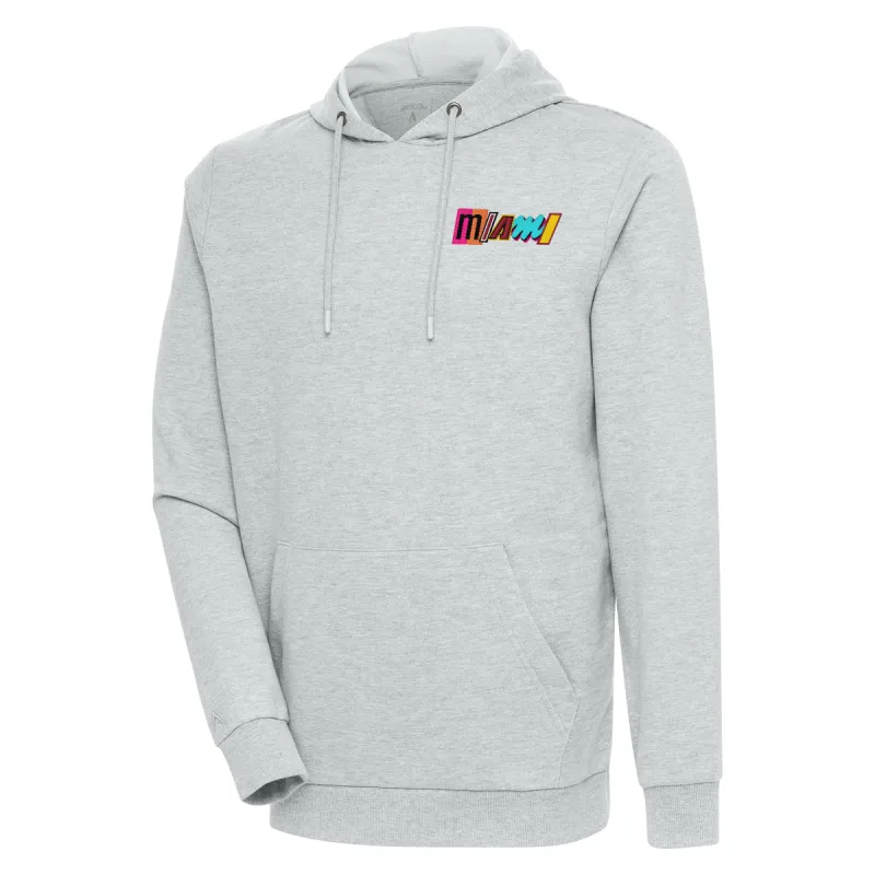 Antigua Miami Mashup Vol. 2 Pullover Hoodie sold by Miami Heat Store