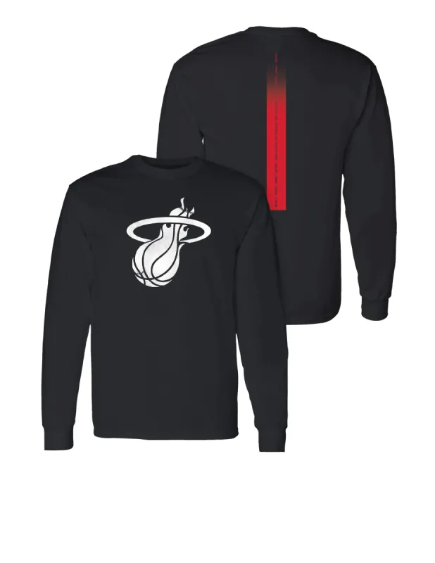 HEAT Culture Logo Long Sleeve Tee sold by Miami Heat Store