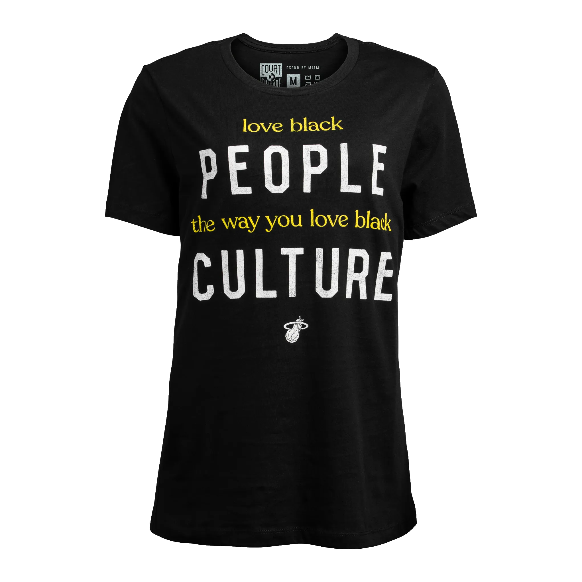 Court Culture People + Culture Women's Tee sold by Miami Heat Store