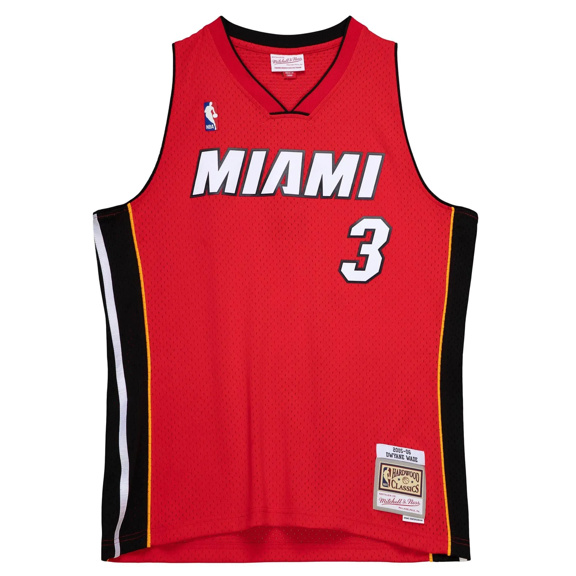 Dwyane Wade Mitchell and Ness Miami HEAT 2005-06 Swingman Jersey sold by Miami Heat Store