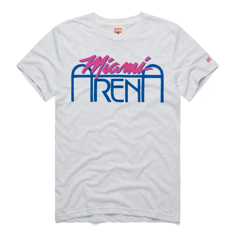 Homage Miami Arena White Tee sold by Miami Heat Store