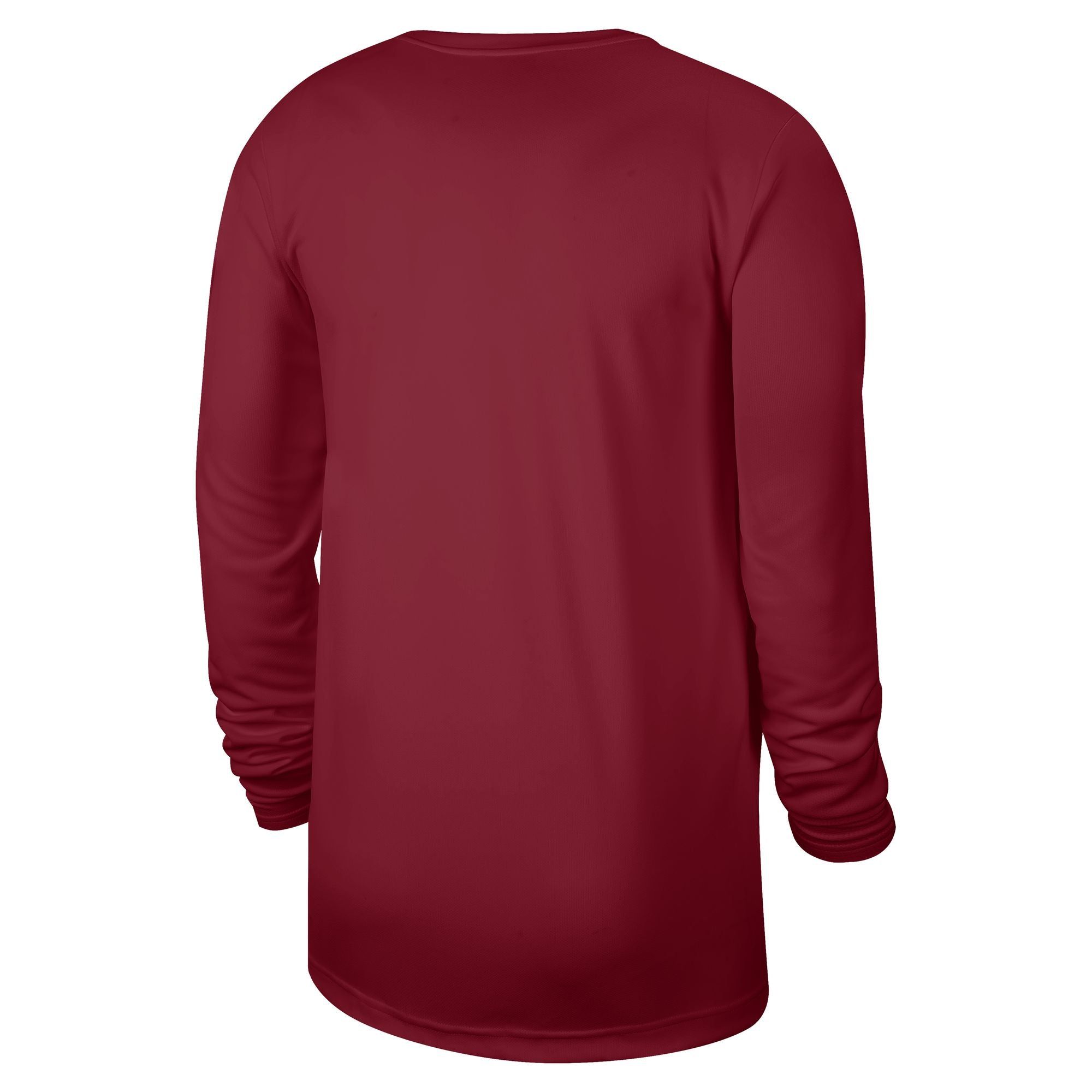 Nike Miami HEAT 2023-24 On-Court Red Practice long Sleeve Tee sold by Miami Heat Store product image thumbnail 2