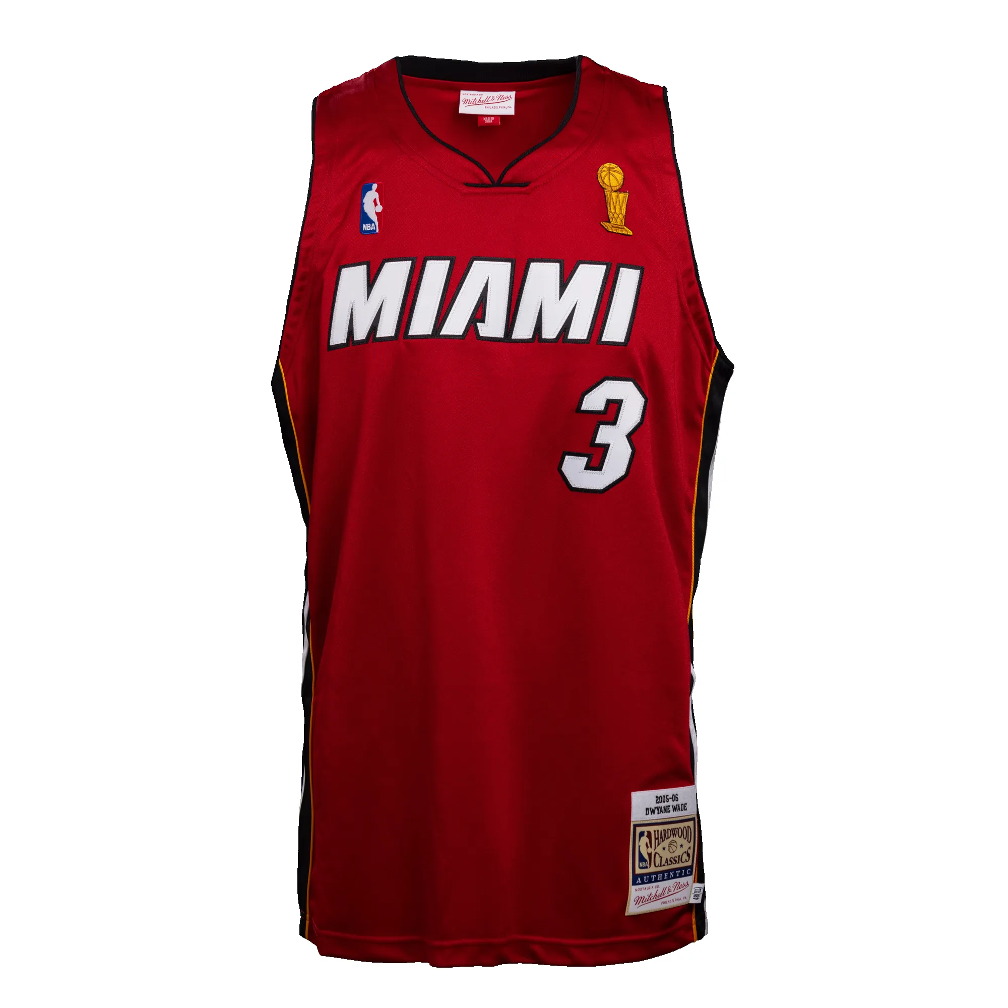 Dwyane Wade Mitchell and Ness Miami HEAT 2005-06 Authentic Jersey - HOF Edition sold by Miami Heat Store product image thumbnail 2