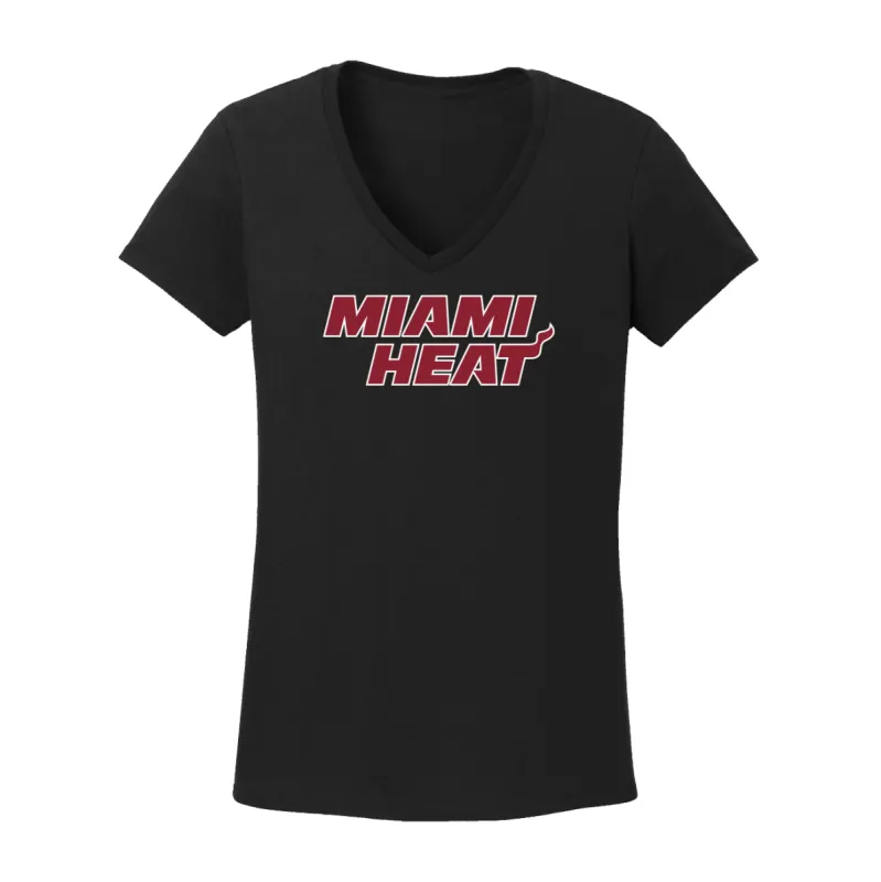 Miami HEAT Ladies Wordmark Logo Tee sold by Miami Heat Store