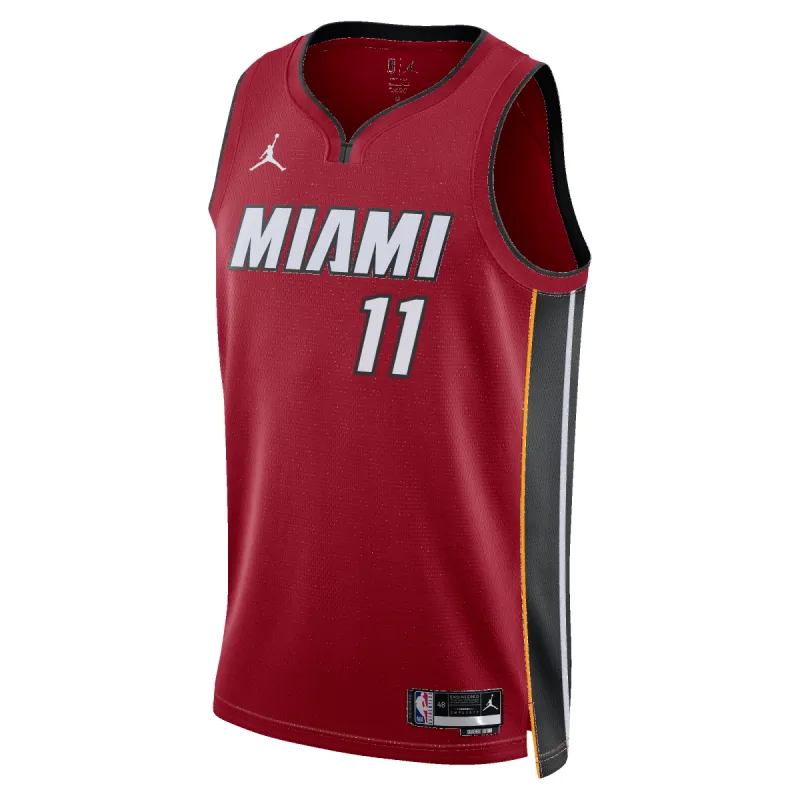 Jaime Jaquez Jr. Nike Jordan Brand Miami HEAT Statement Red Youth Swingman Jersey sold by Miami Heat Store