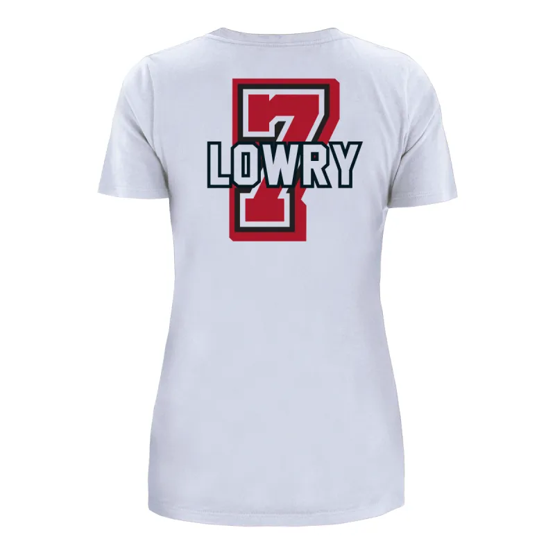 Kyle Lowry New Era Miami Mashup Vol. 2 Women's Name & Number Tee sold by Miami Heat Store