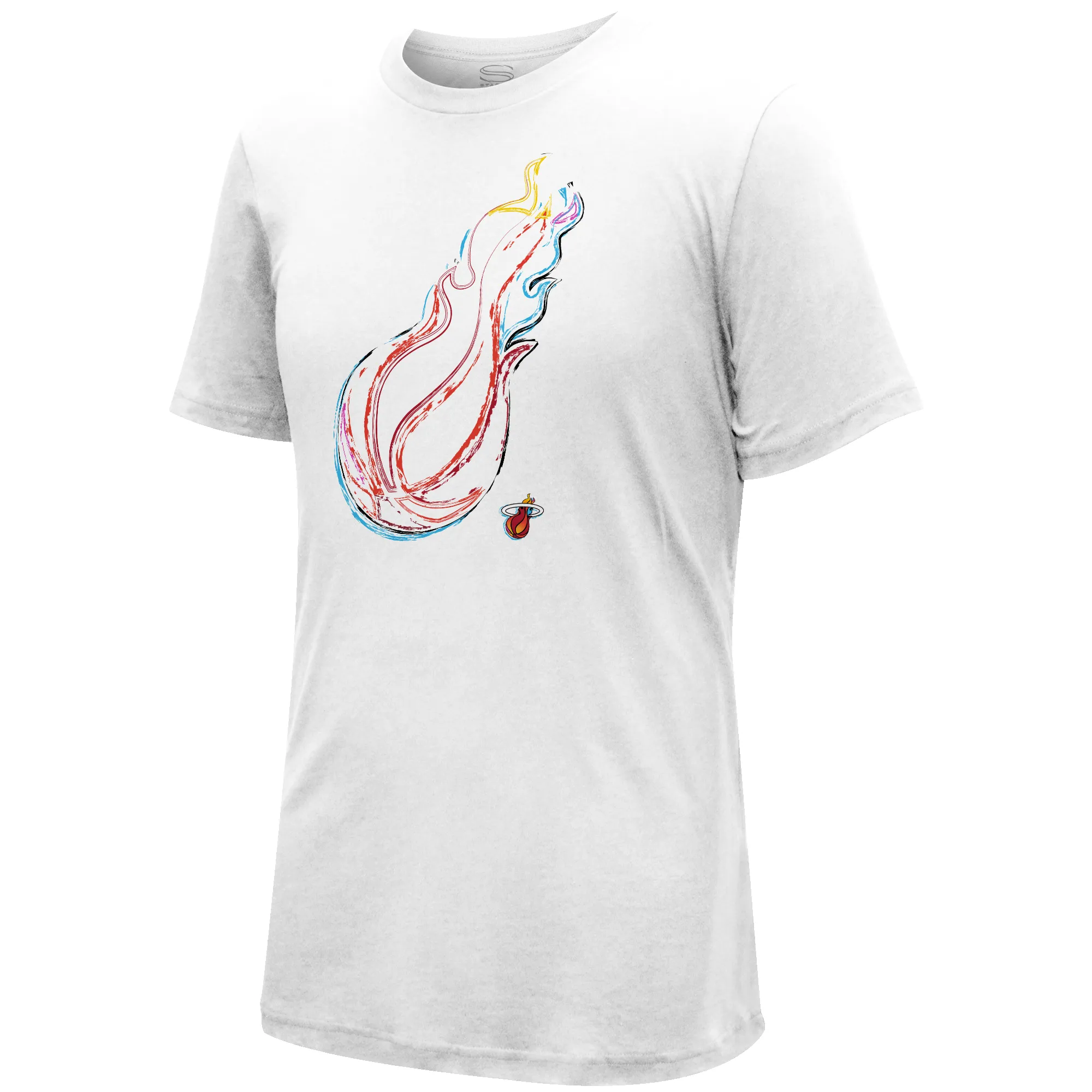 Stadium Essentials Miami Mashup Vol. 2 Logo Tee sold by Miami Heat Store
