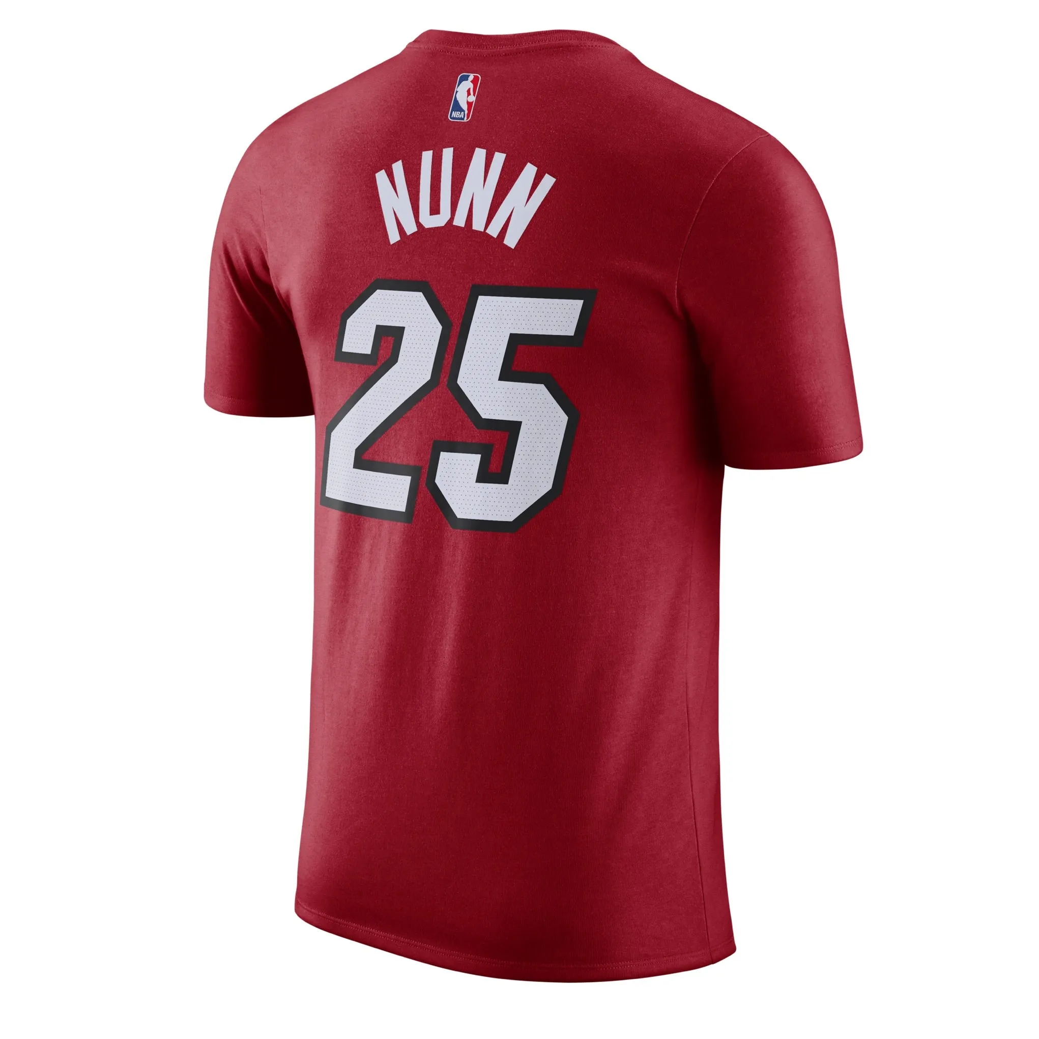 Kendrick Nunn Jordan Brand Statement Red Name & Number Tee sold by Miami Heat Store product image thumbnail 2