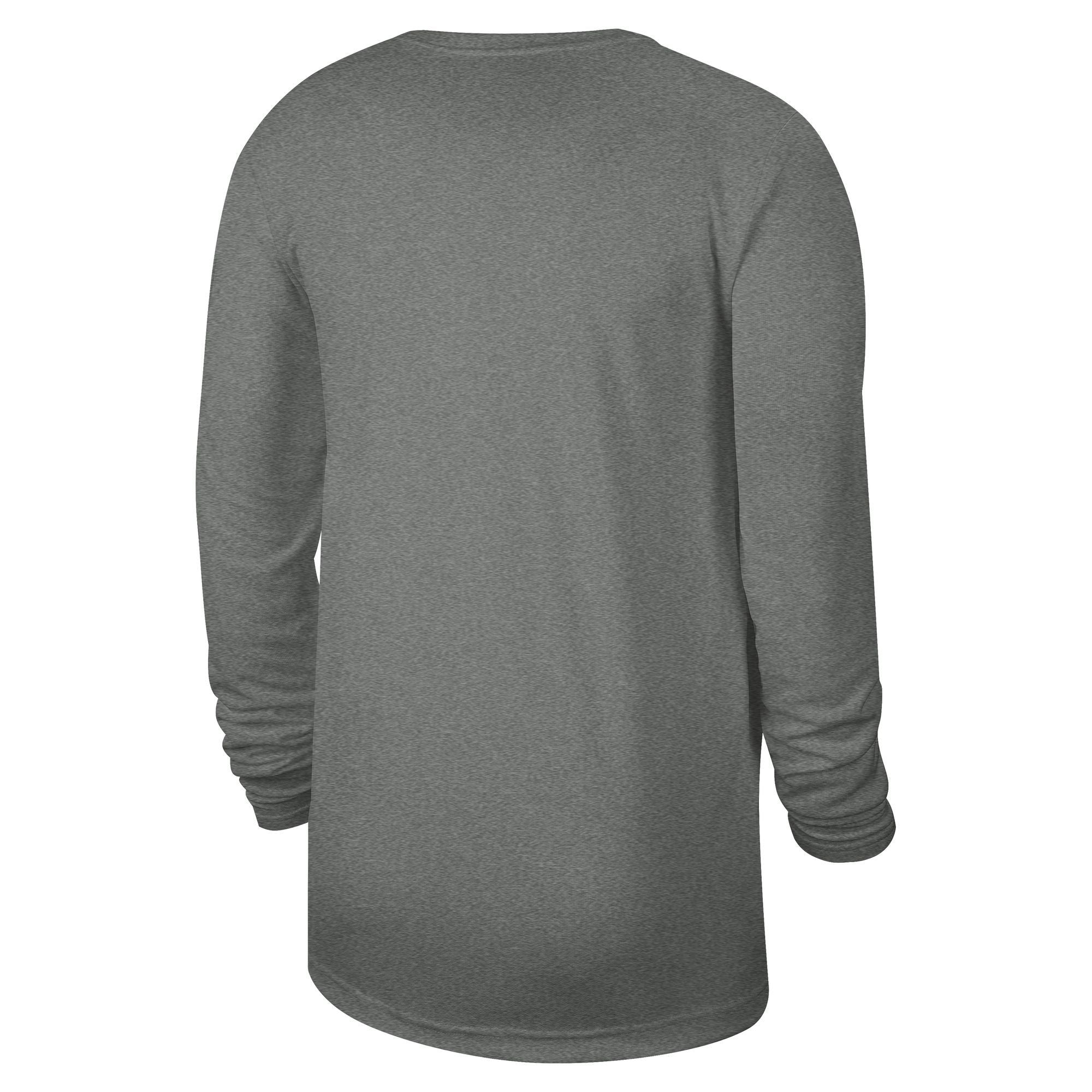 Nike Miami HEAT 2023-24 On-Court Grey Practice Long Sleeve Tee sold by Miami Heat Store product image thumbnail 2