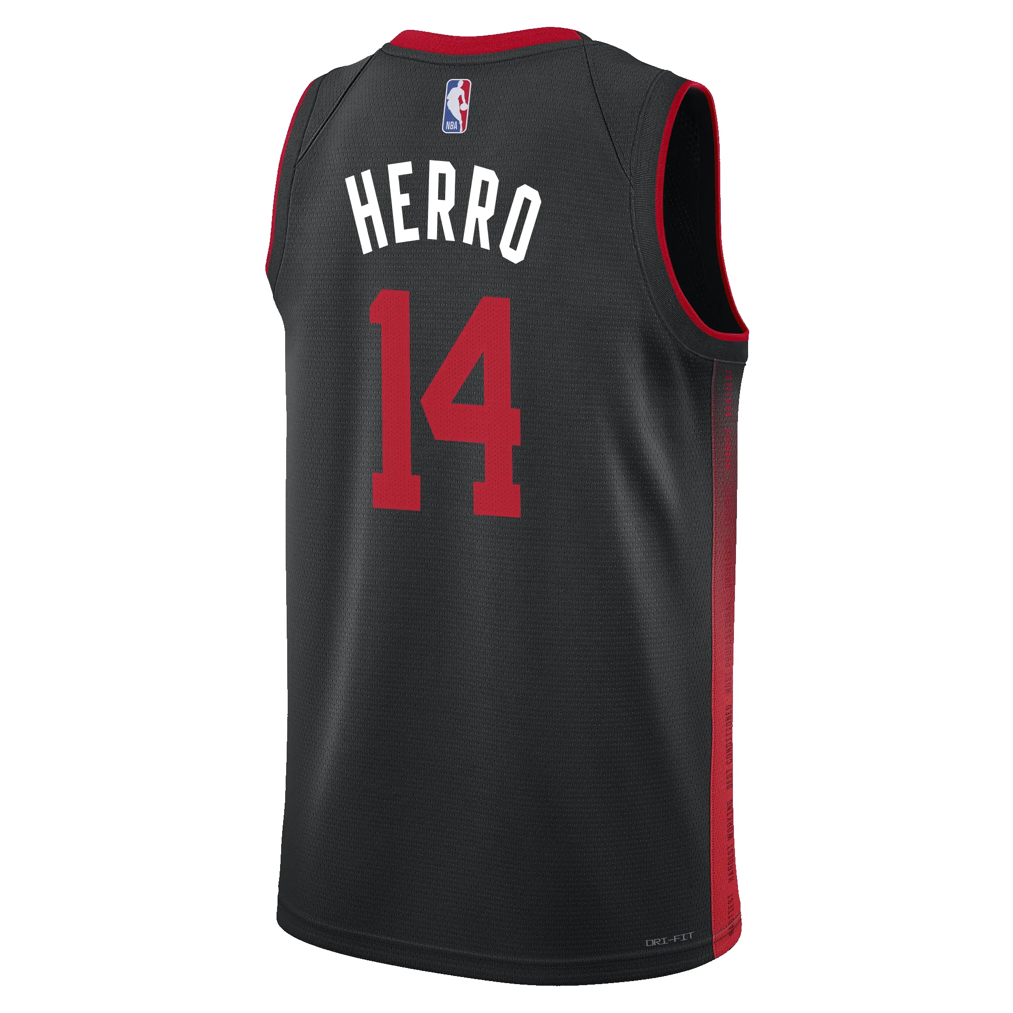 Tyler Herro Nike HEAT Culture Swingman Jersey sold by Miami Heat Store product image thumbnail 2