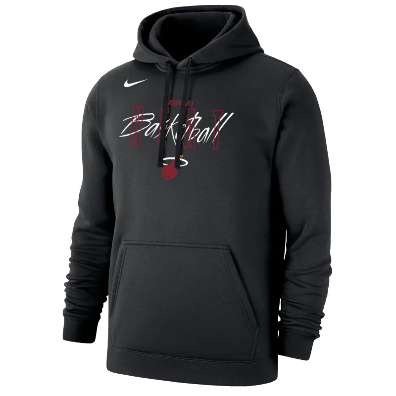Nike Miami HEAT Club Pullover Hoodie sold by Miami Heat Store