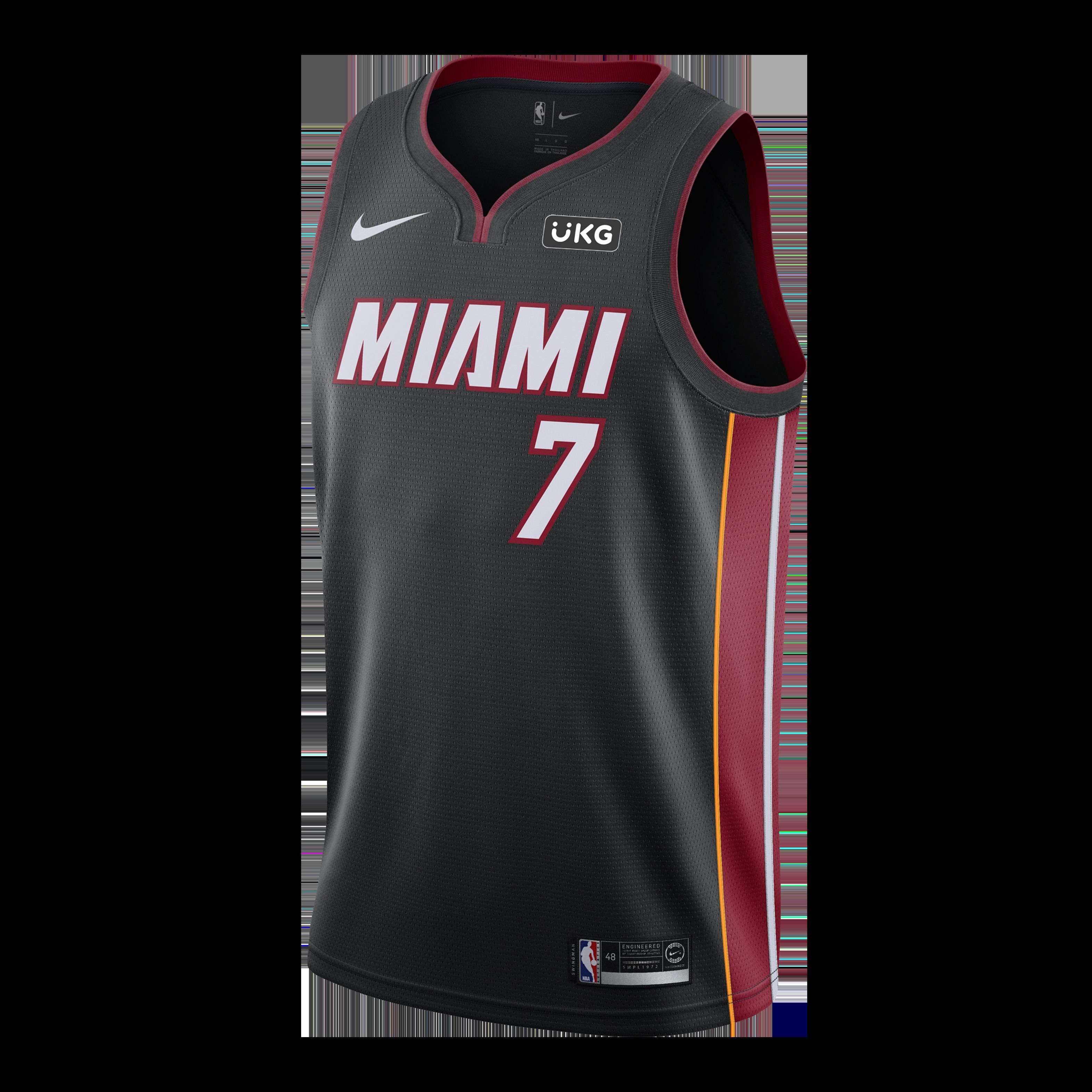 Goran Dragic Nike Miami HEAT Youth Icon Black Swingman Jersey sold by Miami Heat Store