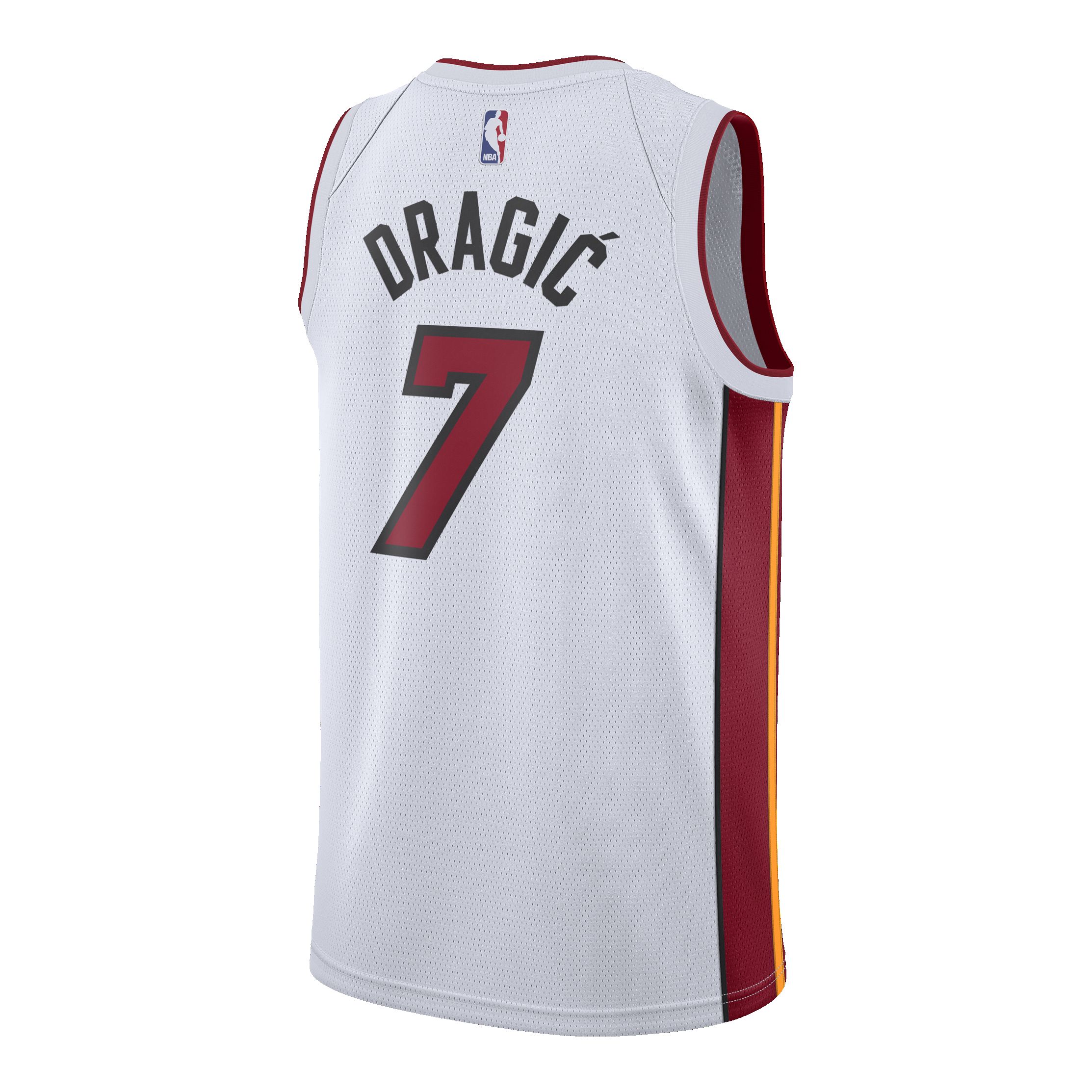 Goran Dragic Nike Miami HEAT Youth Association White Swingman Jersey sold by Miami Heat Store product image thumbnail 2