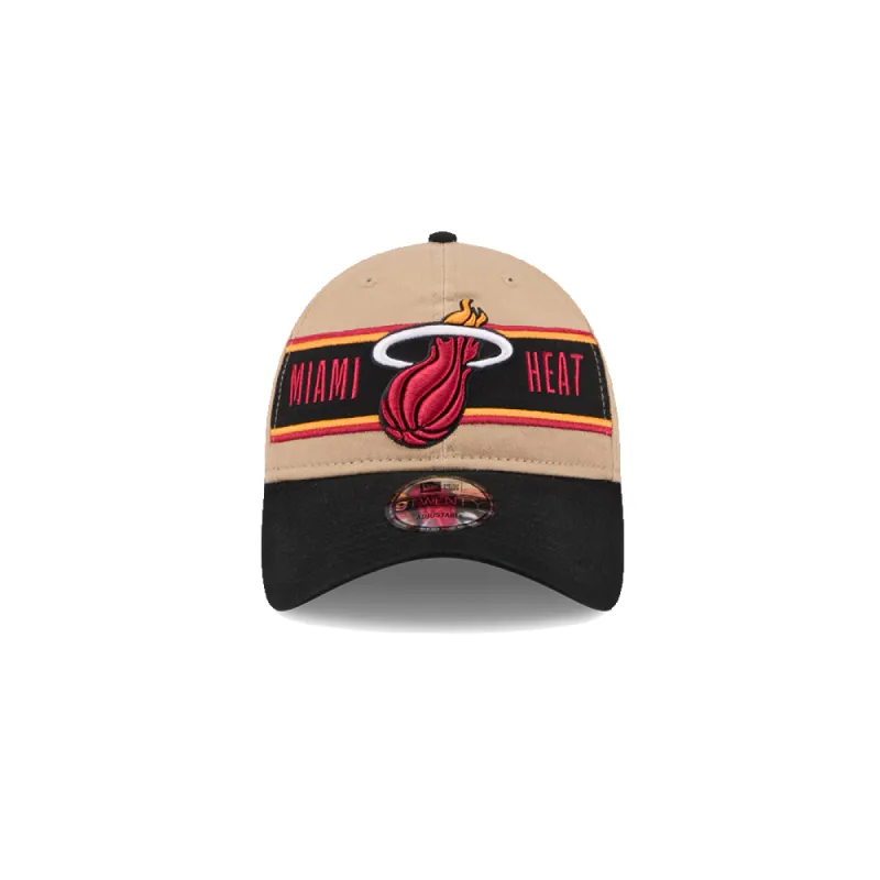 New Era Miami HEAT 2024 Draft Dad Hat sold by Miami Heat Store
