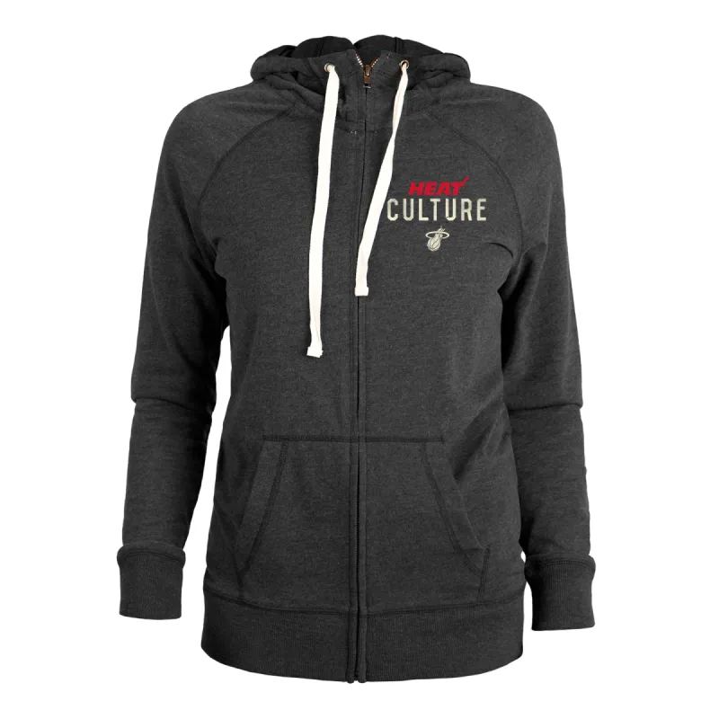New Era HEAT Culture Women's Hoodie sold by Miami Heat Store