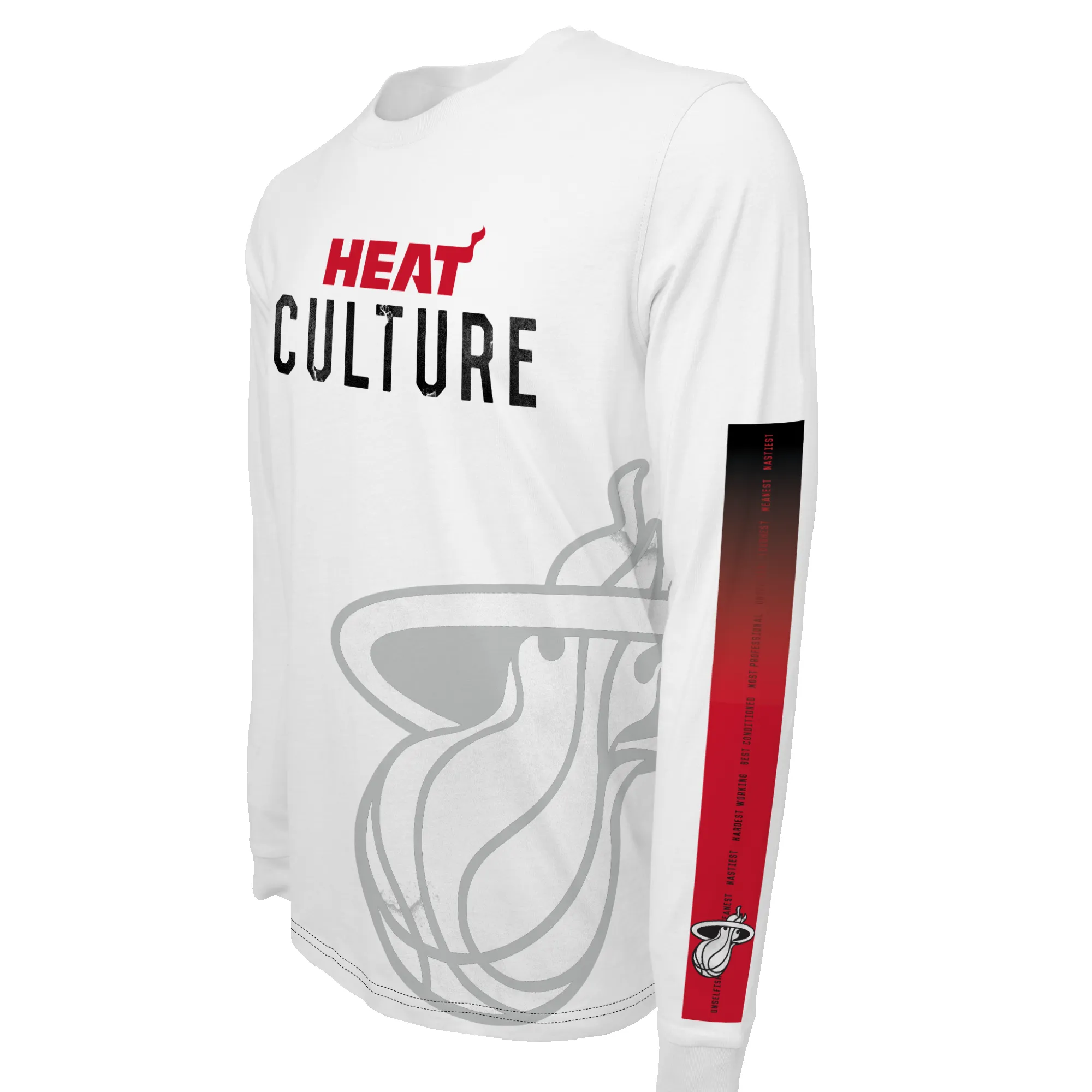 Stadium Essentials HEAT Culture Long Sleeve Tee sold by Miami Heat Store