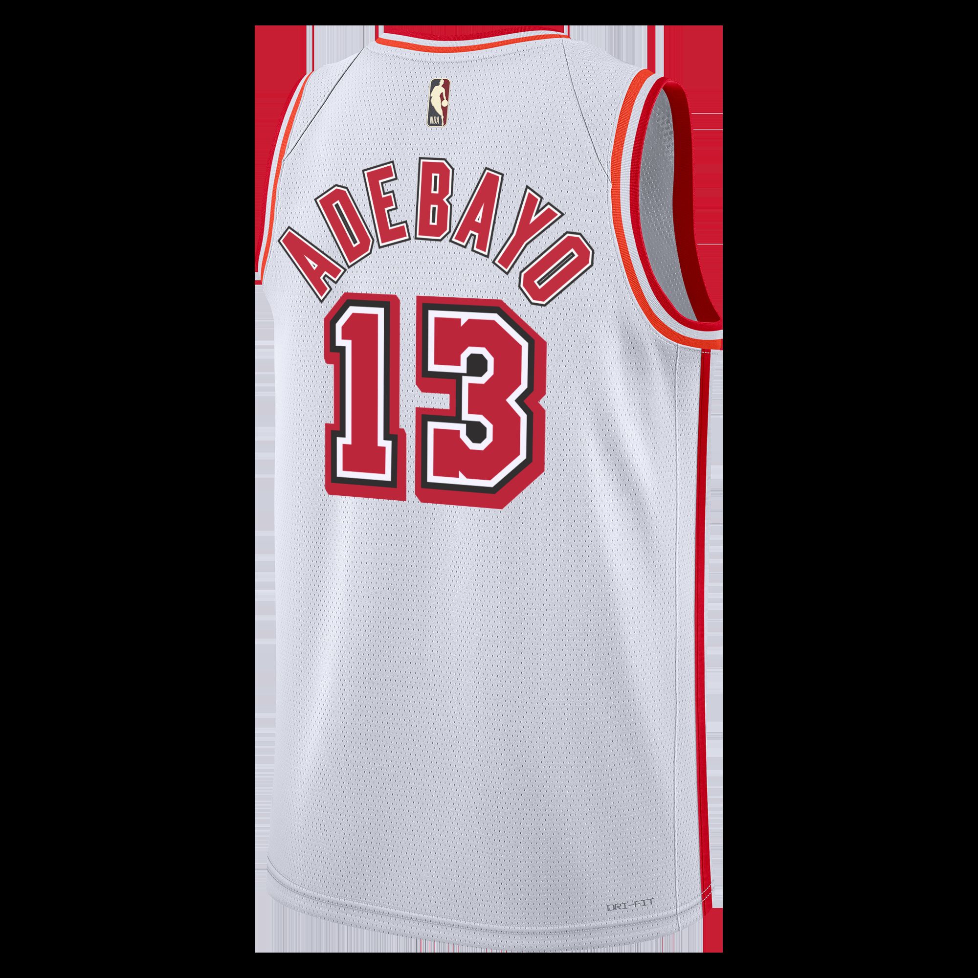 Bam Adebayo Nike Classic Edition Swingman Jersey sold by Miami Heat Store product image thumbnail 2