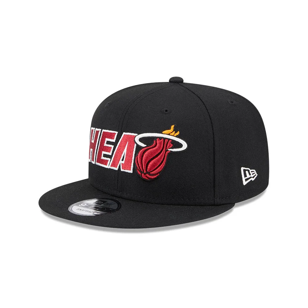 New Era Miami HEAT Logo Blend Snapback sold by Miami Heat Store product image thumbnail 3