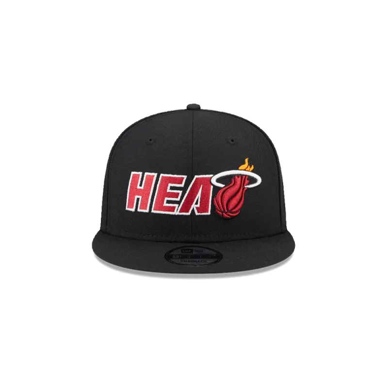 New Era Miami HEAT Logo Blend Snapback sold by Miami Heat Store