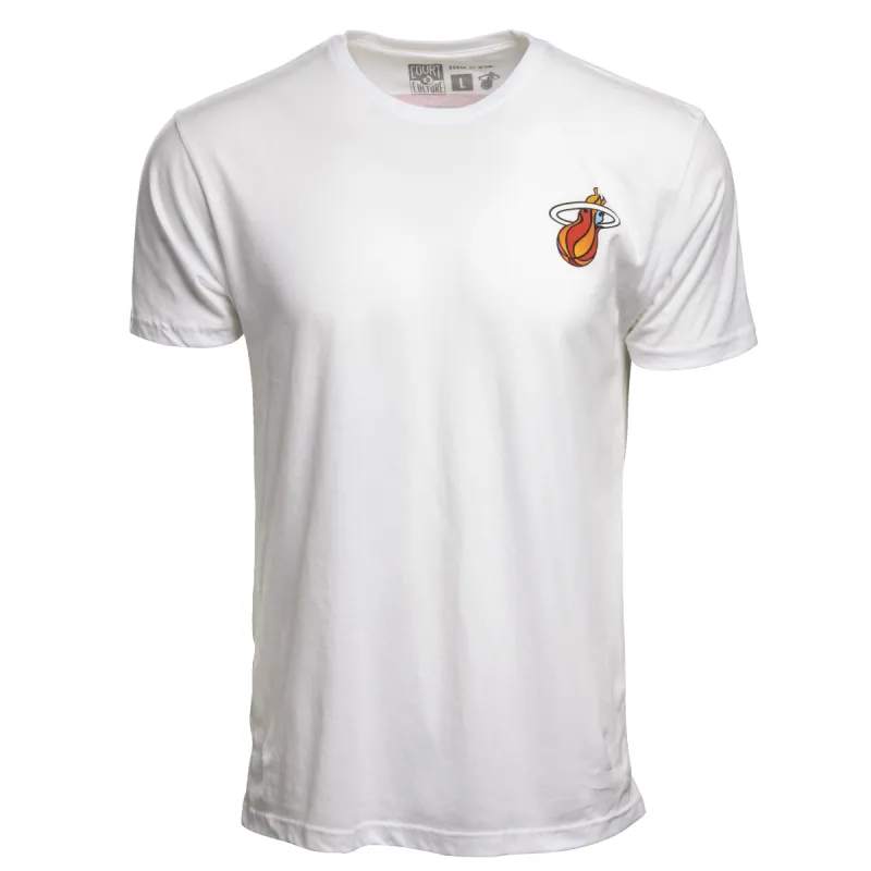 Court Culture Miami Mashup Vol. 2 Wordmark Men's Tee sold by Miami Heat Store