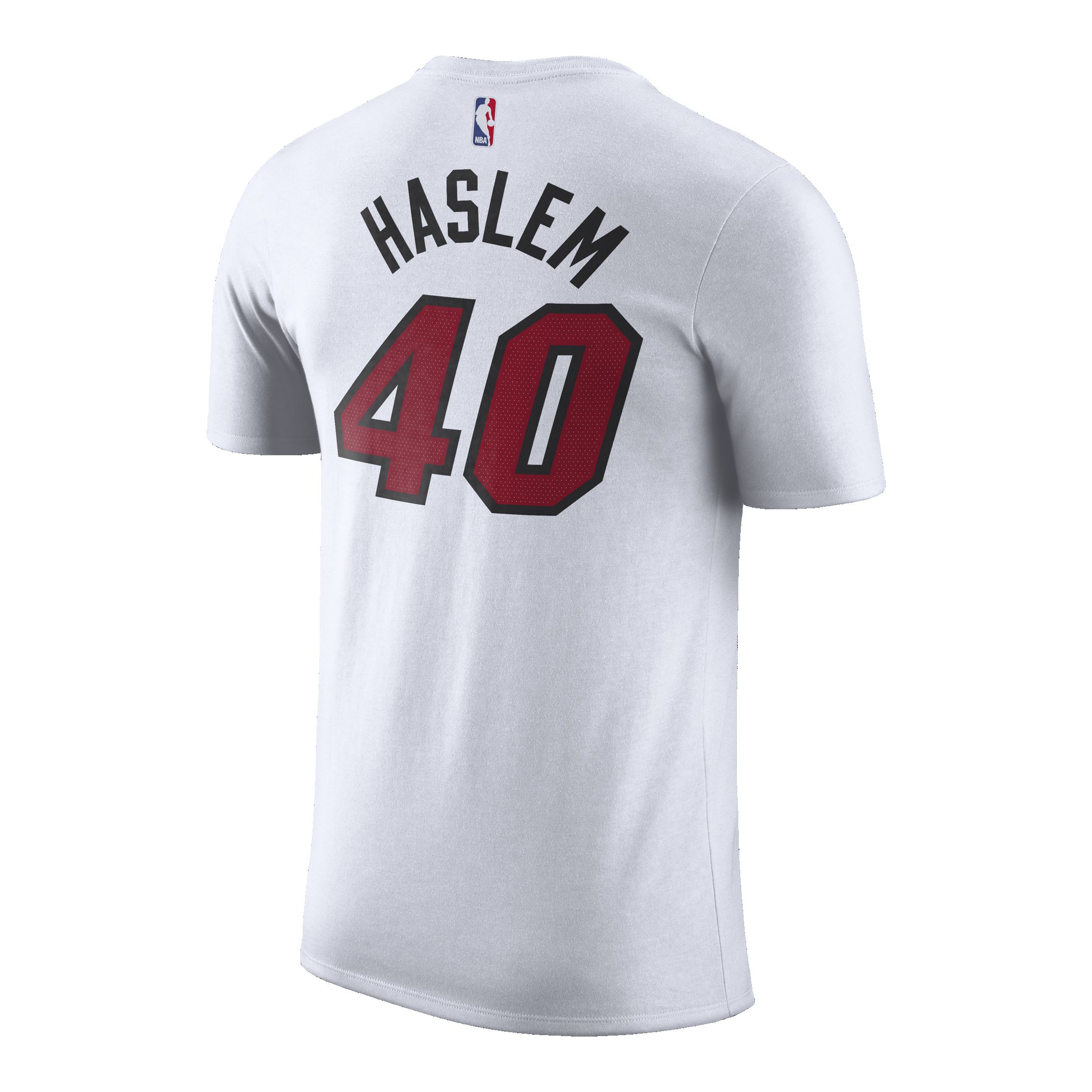 Udonis Haslem Nike Miami HEAT Association White Name & Number Tee sold by Miami Heat Store product image thumbnail 2