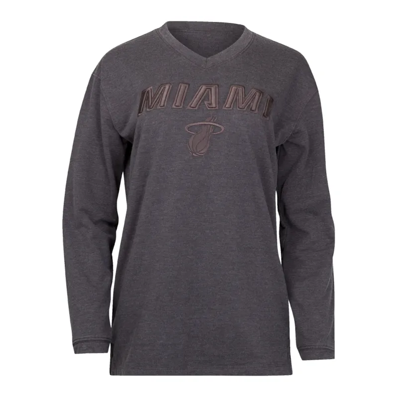 Concepts Sport Miami HEAT Women's Volley Long Sleeve Top sold by Miami Heat Store