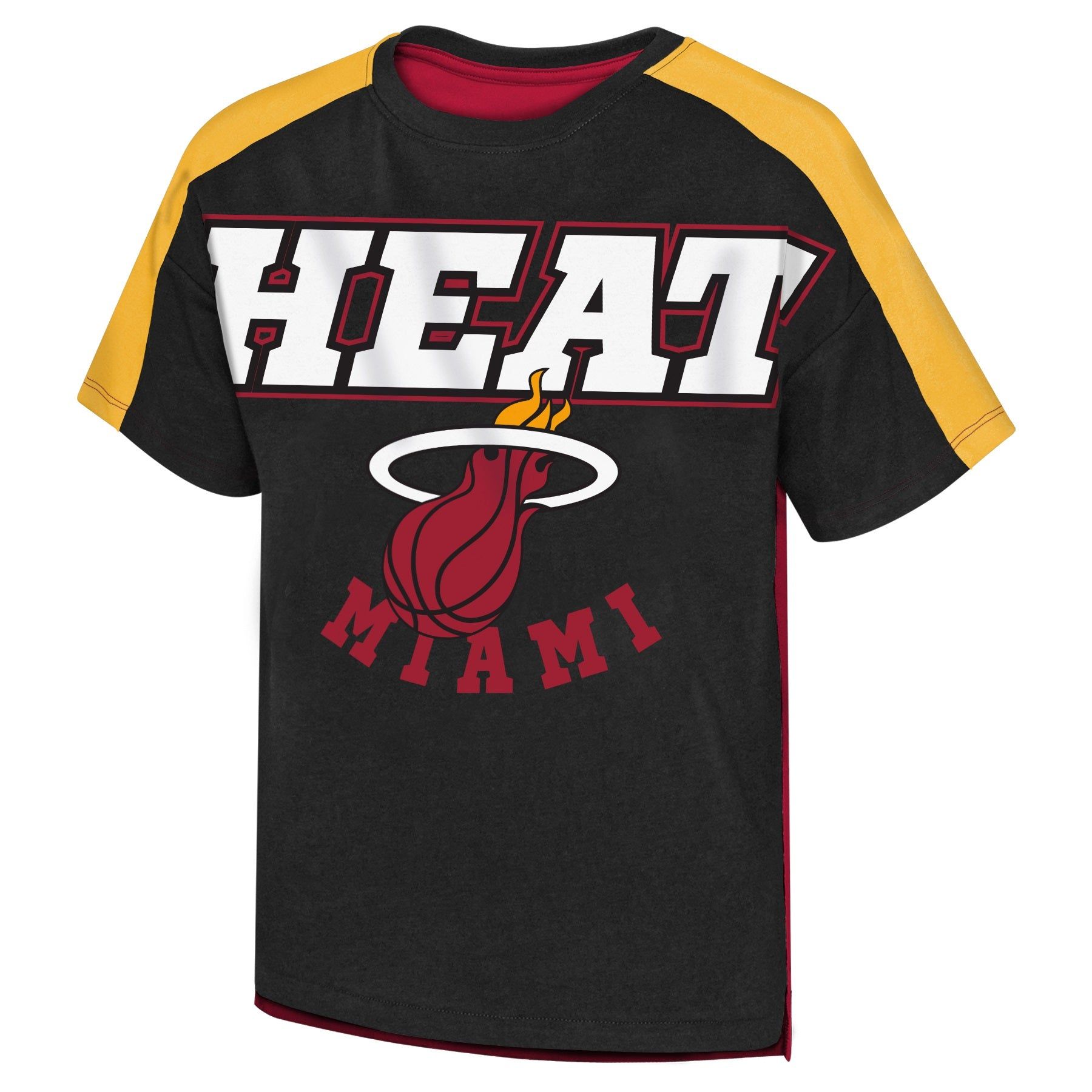 New Era Miami HEAT Squared Up Girls Tee sold by Miami Heat Store
