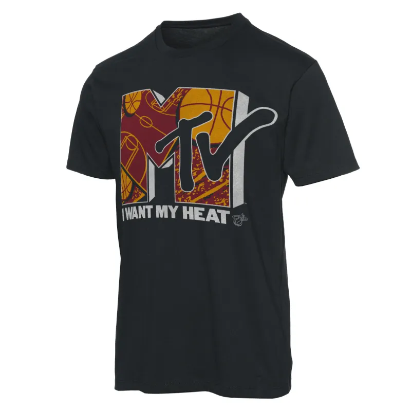 Junk Food Miami HEAT MTV I Want My HEAT Tee sold by Miami Heat Store