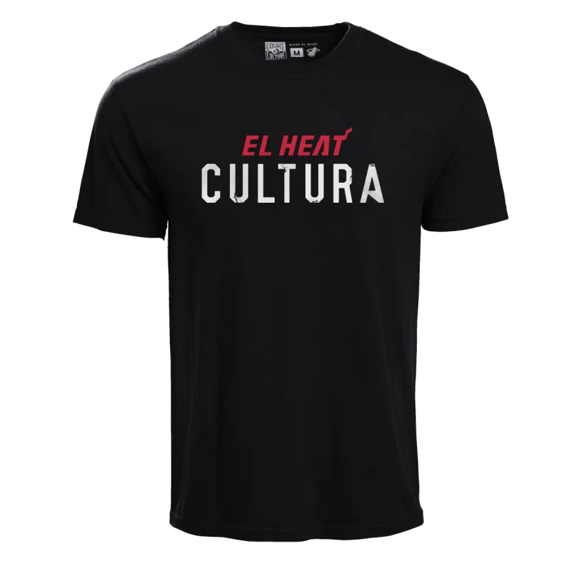 Court Culture El HEAT Cultura Tee sold by Miami Heat Store