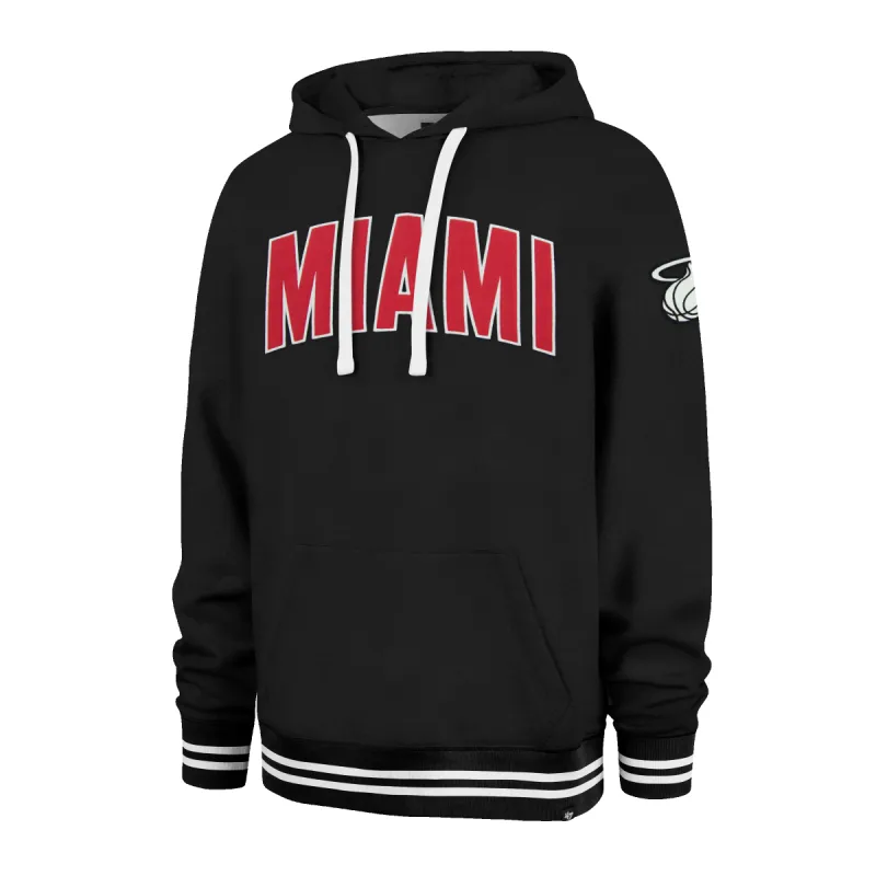 '47 Brand HEAT Culture Miami Pullover Hoodie sold by Miami Heat Store