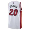 Keshad Johnson Nike Miami HEAT Association White Swingman Jersey sold by Miami Heat Store