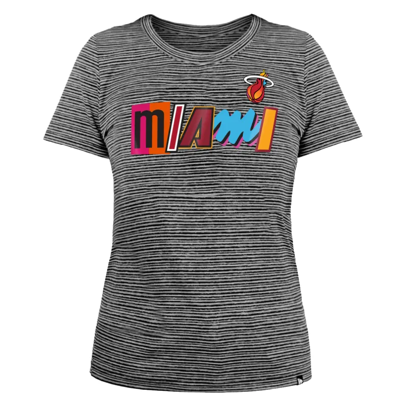New Era Miami Mashup Vol. 2 Women's Rayon Tee sold by Miami Heat Store