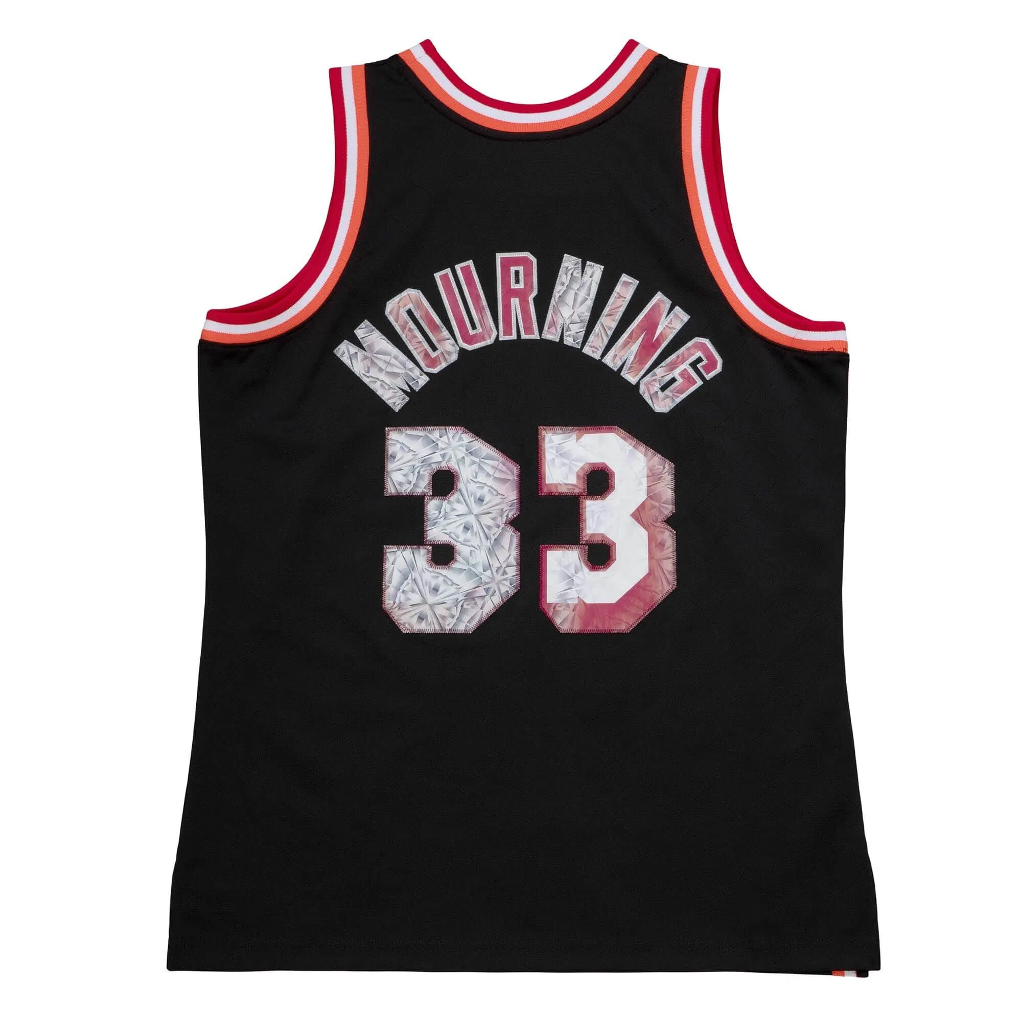 Alonzo Mourning Mitchell and Ness Miami HEAT 75th Anniversary Lenticular Swingman Jersey sold by Miami Heat Store product image thumbnail 3