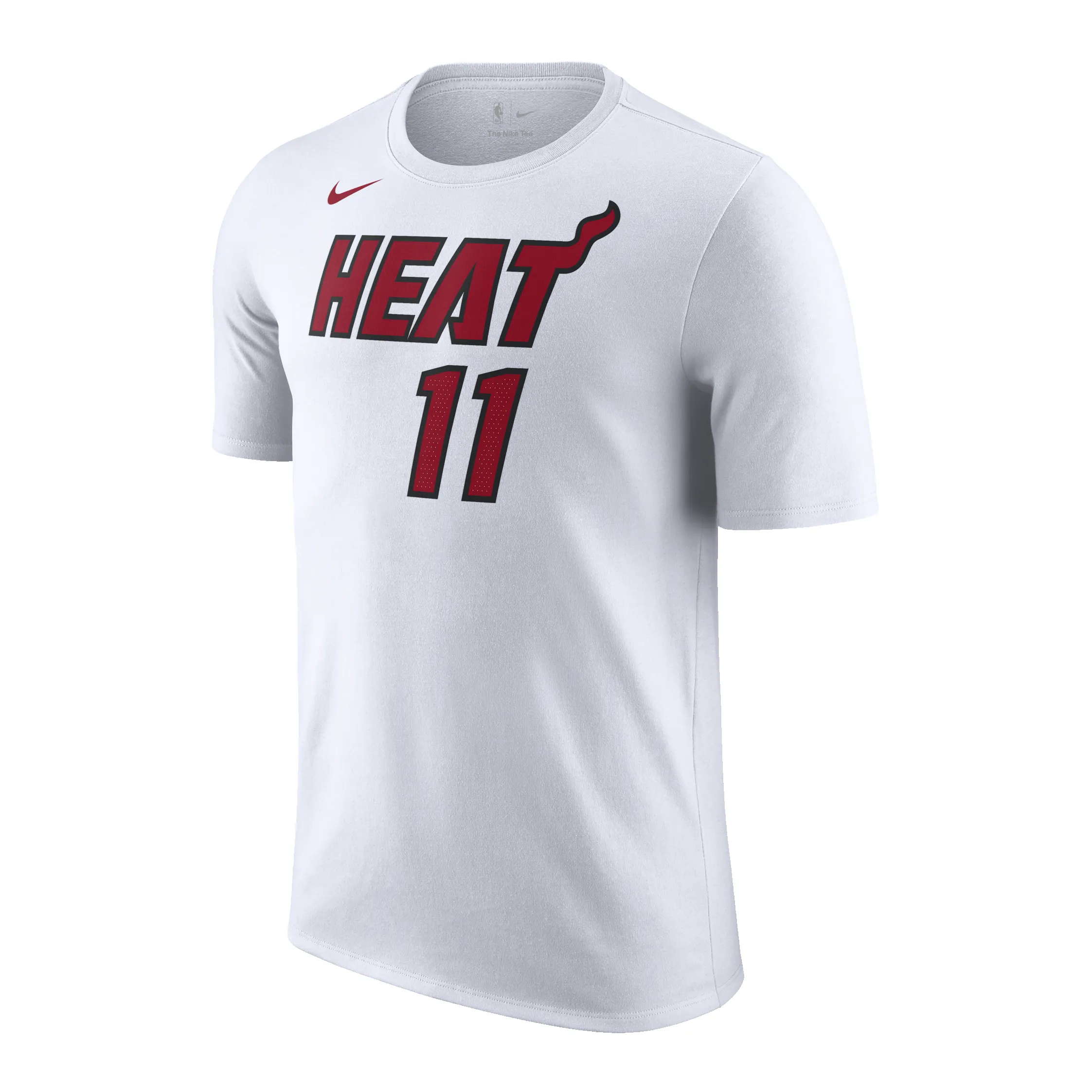 Jaime Jaquez Jr. Nike Association White Name & Number Tee sold by Miami Heat Store