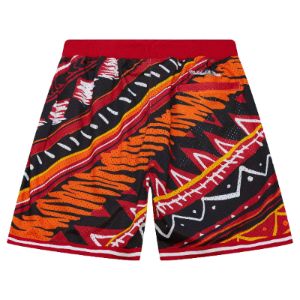 Mitchell & Ness Miami HEAT Game Day Pattern Shorts sold by Miami Heat Store