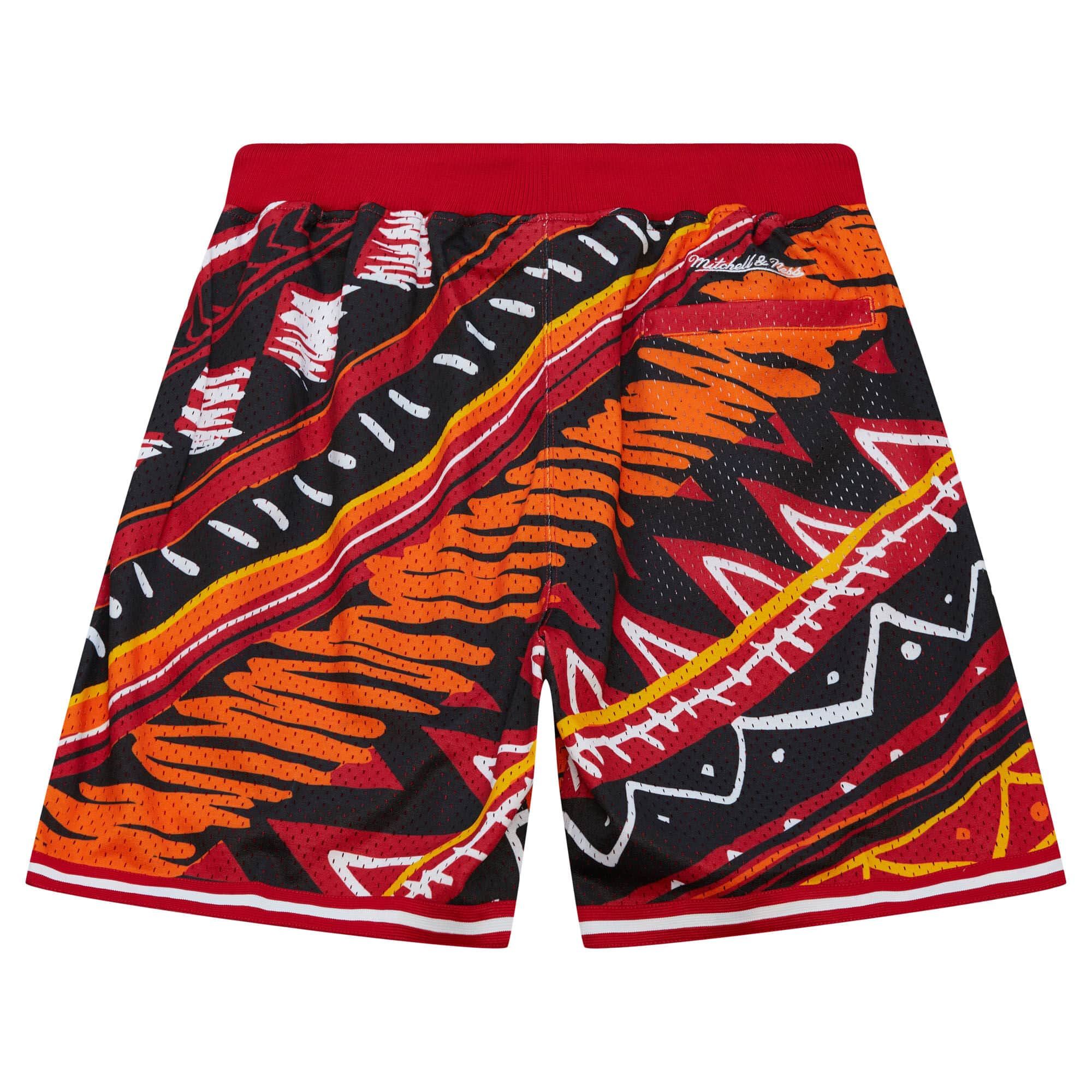 Mitchell & Ness Miami HEAT Game Day Pattern Shorts sold by Miami Heat Store product image thumbnail 2