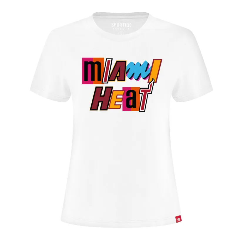 Sportiqe Miami Mashup Vol. 2 Women's Tee sold by Miami Heat Store
