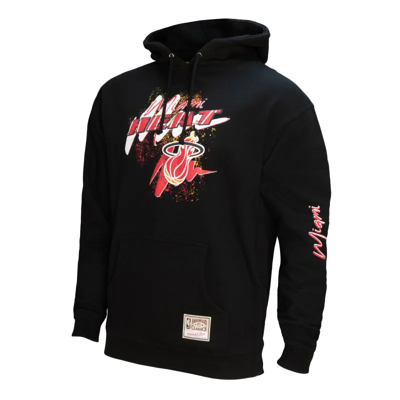 Mitchell and Ness Miami HEAT Hyper Hoop Hoodie sold by Miami Heat Store