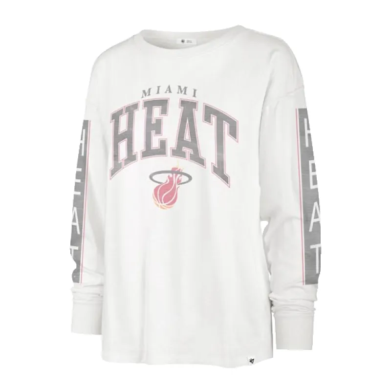 '47 Brand Miami HEAT Statement Women's Long Sleeve Tee sold by Miami Heat Store