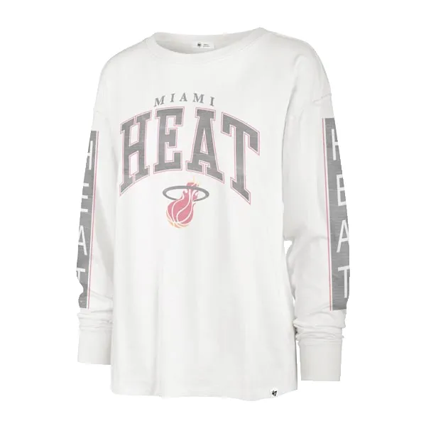 '47 Brand Miami HEAT Statement Women's Long Sleeve Tee sold by Miami Heat Store