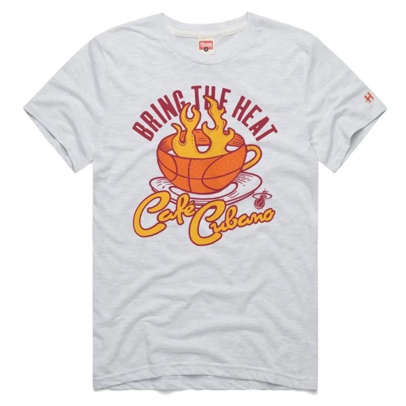 Homage Miami HEAT Cafe Cubano Tee sold by Miami Heat Store