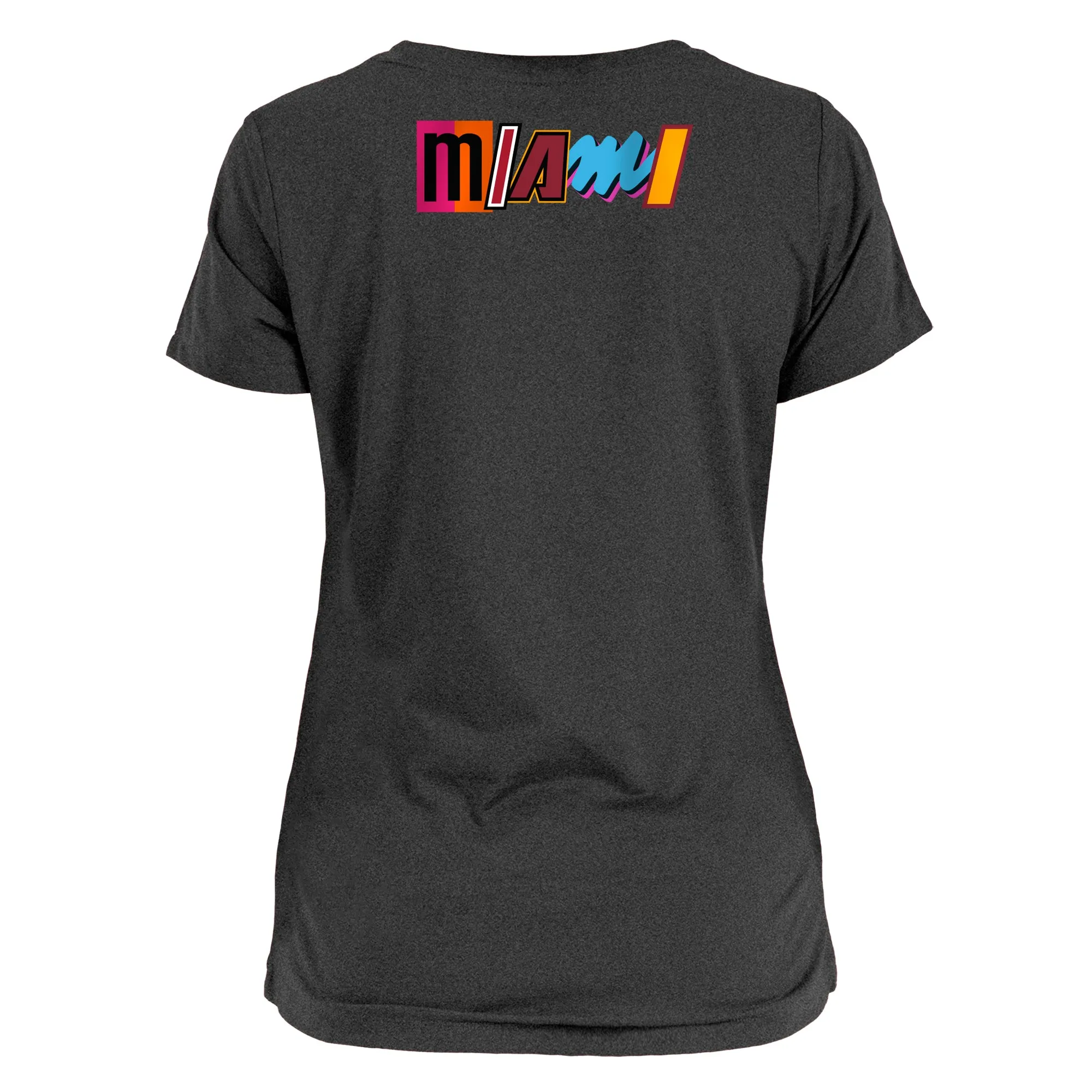 New Era Miami HEAT Mashup Logo Women's Tee sold by Miami Heat Store product image thumbnail 2