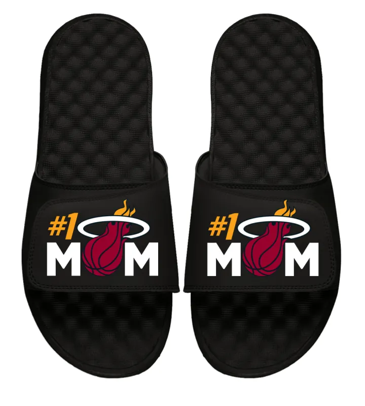 Islide Miami HEAT #1 Mom Sandals sold by Miami Heat Store