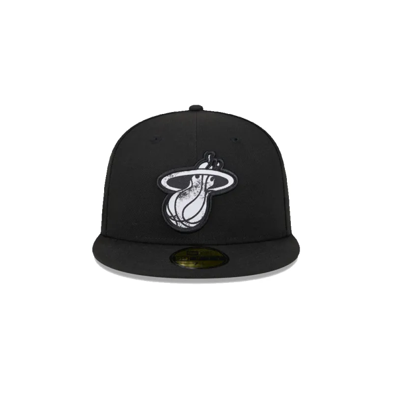 New Era HEAT Culture Fitted sold by Miami Heat Store