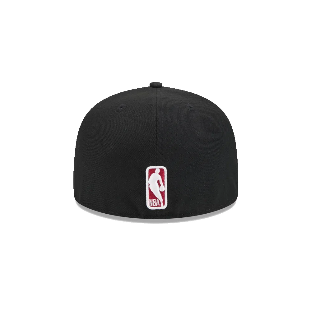 New Era Miami HEAT Side Patch Fitted Hat sold by Miami Heat Store product image thumbnail 2
