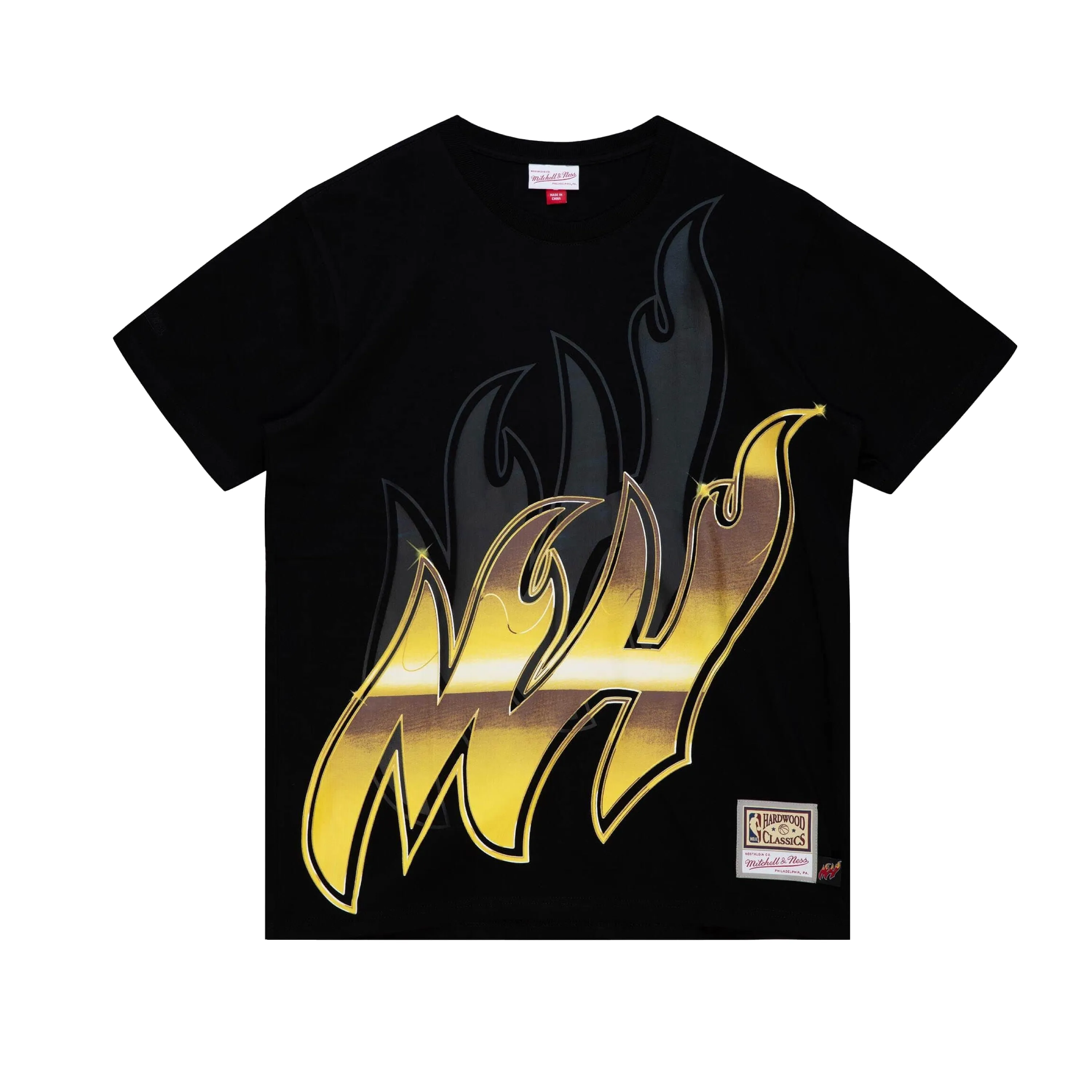 Mitchell and Ness Miami HEAT Big Face Tee sold by Miami Heat Store