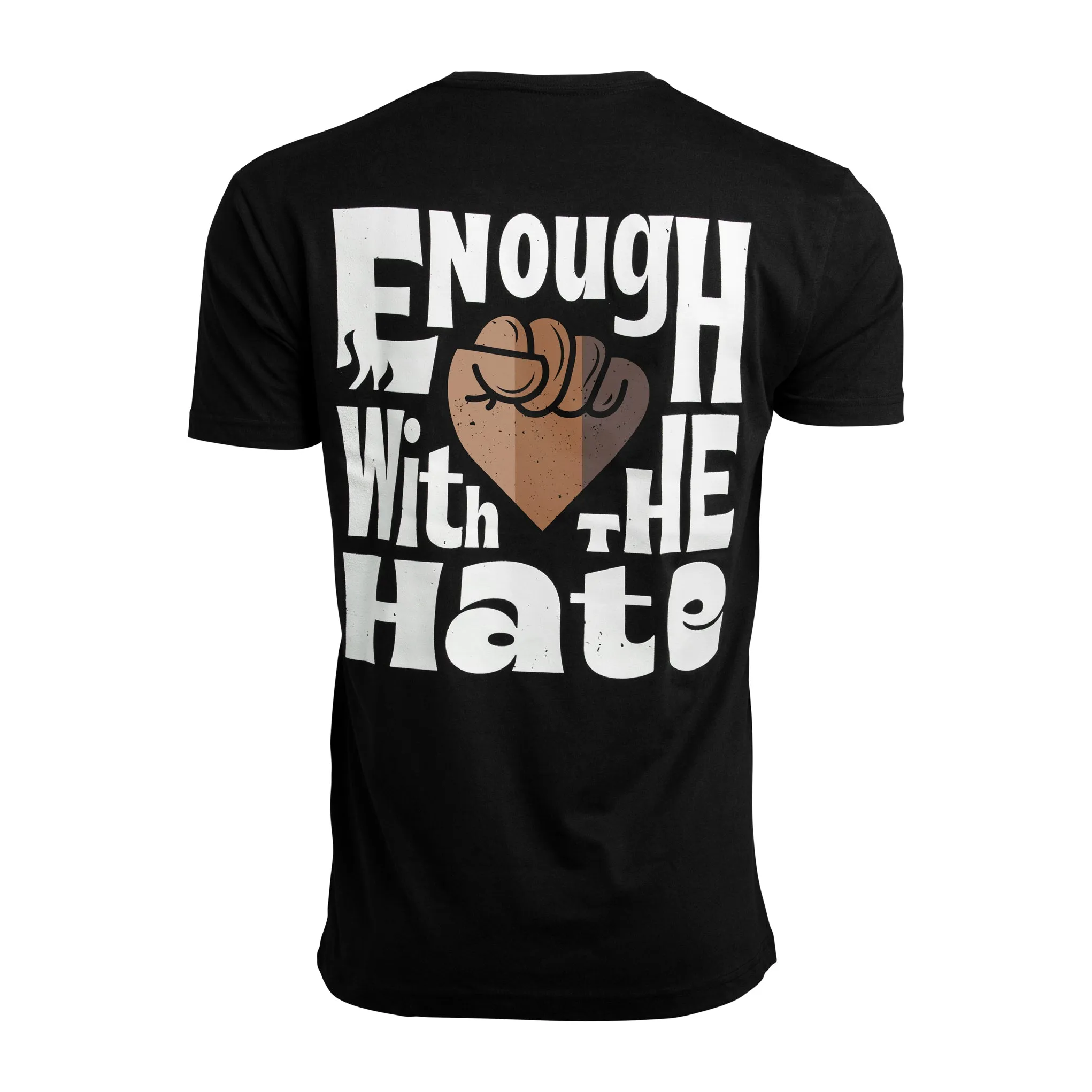 Court Culture Enough With The Hate Men's Tee sold by Miami Heat Store product image thumbnail 2