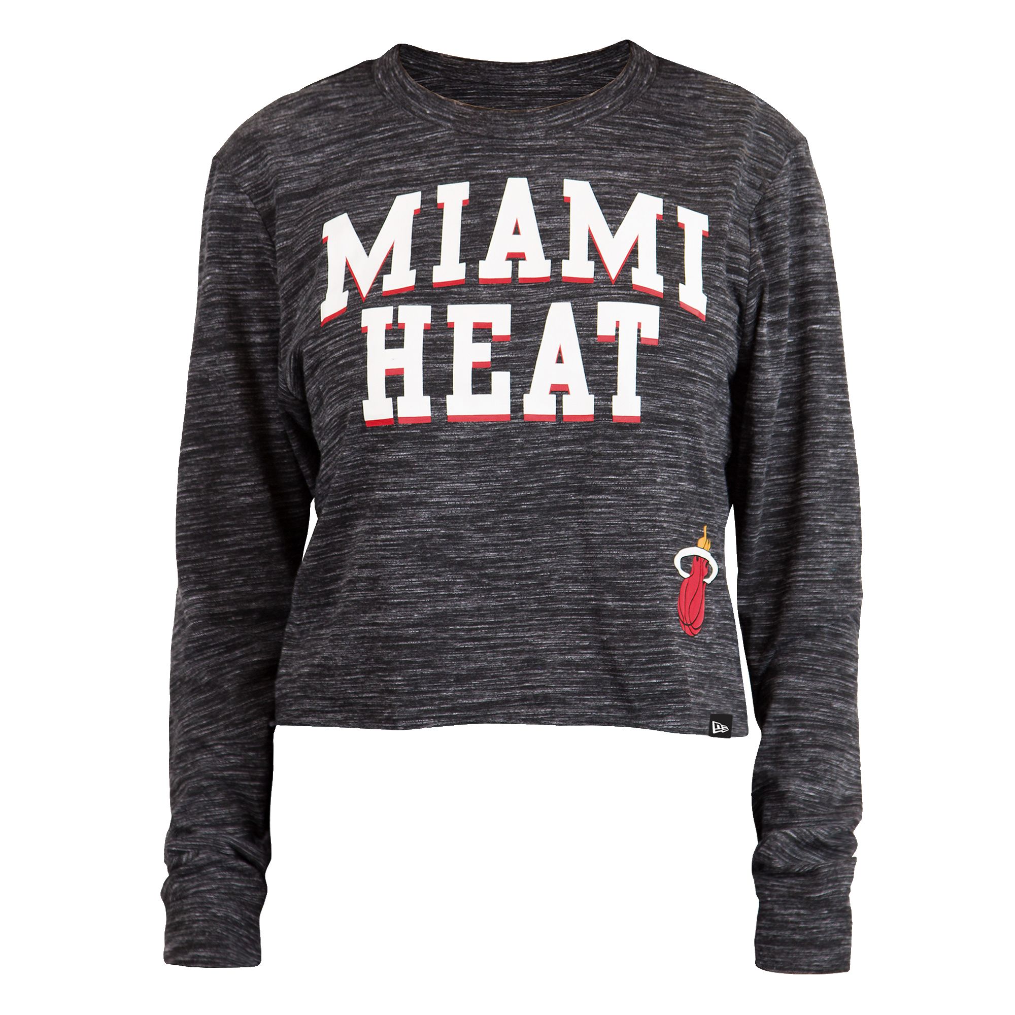 New Era Miami HEAT Women's Crop Tee sold by Miami Heat Store